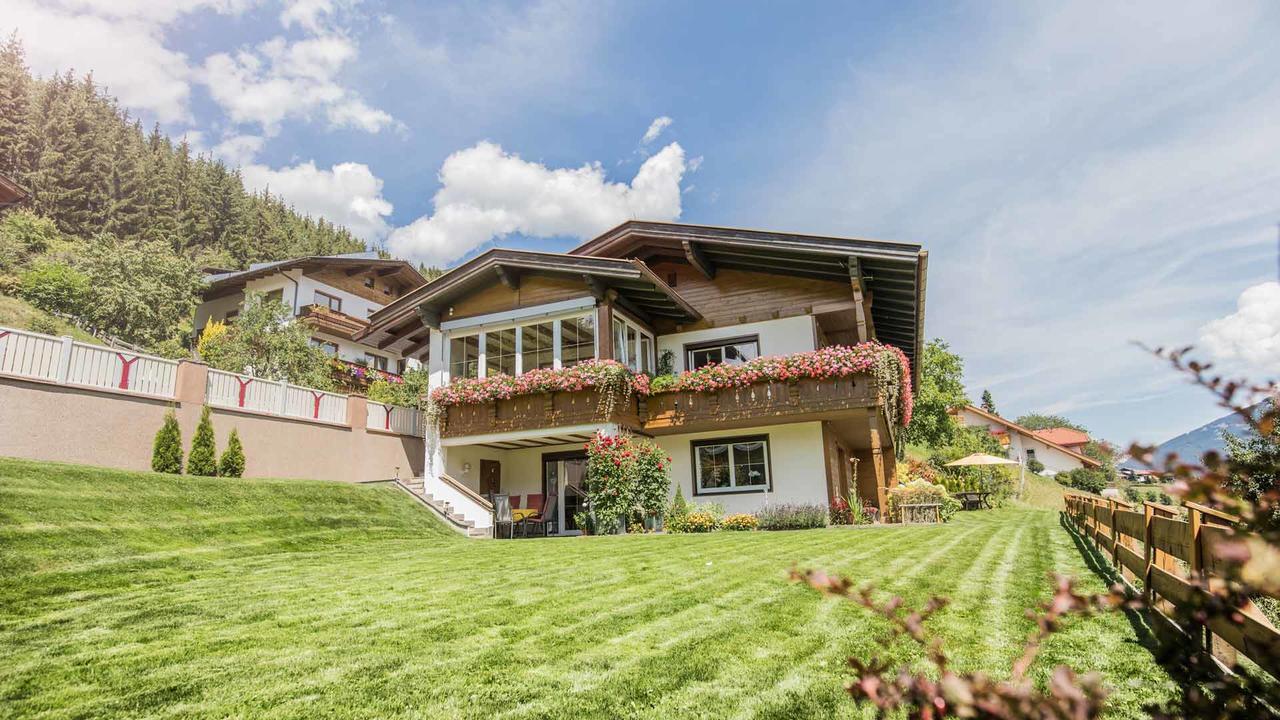 Ferienwohnung Haus Auer Theresia Telfes im Stubai Exterior foto